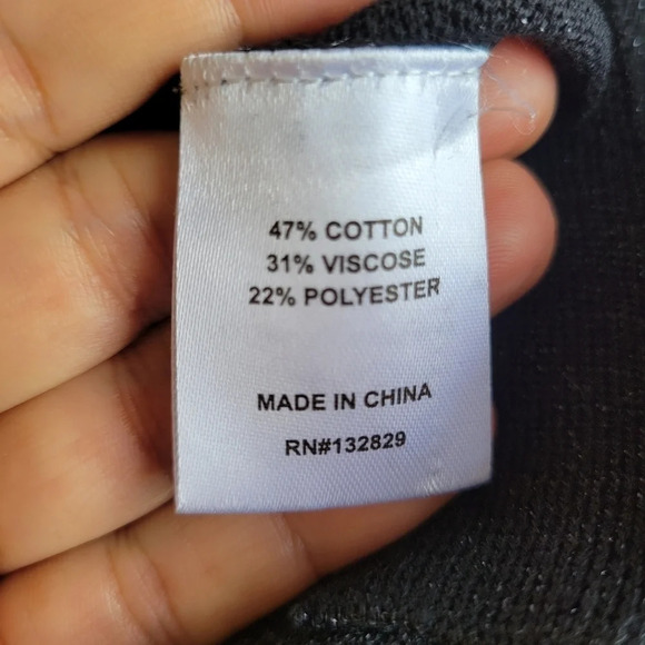 Lovers + Friends Azita Wrap Midi Dress Women M Minimalist Clubwear Goth Cocktail - Picture 11 of 13